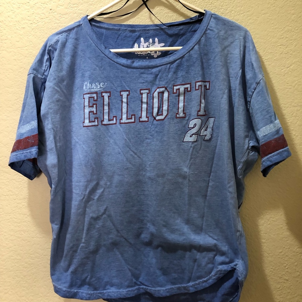 Women’s Vintage Elliott 24 Blue Short Sleeve Tee